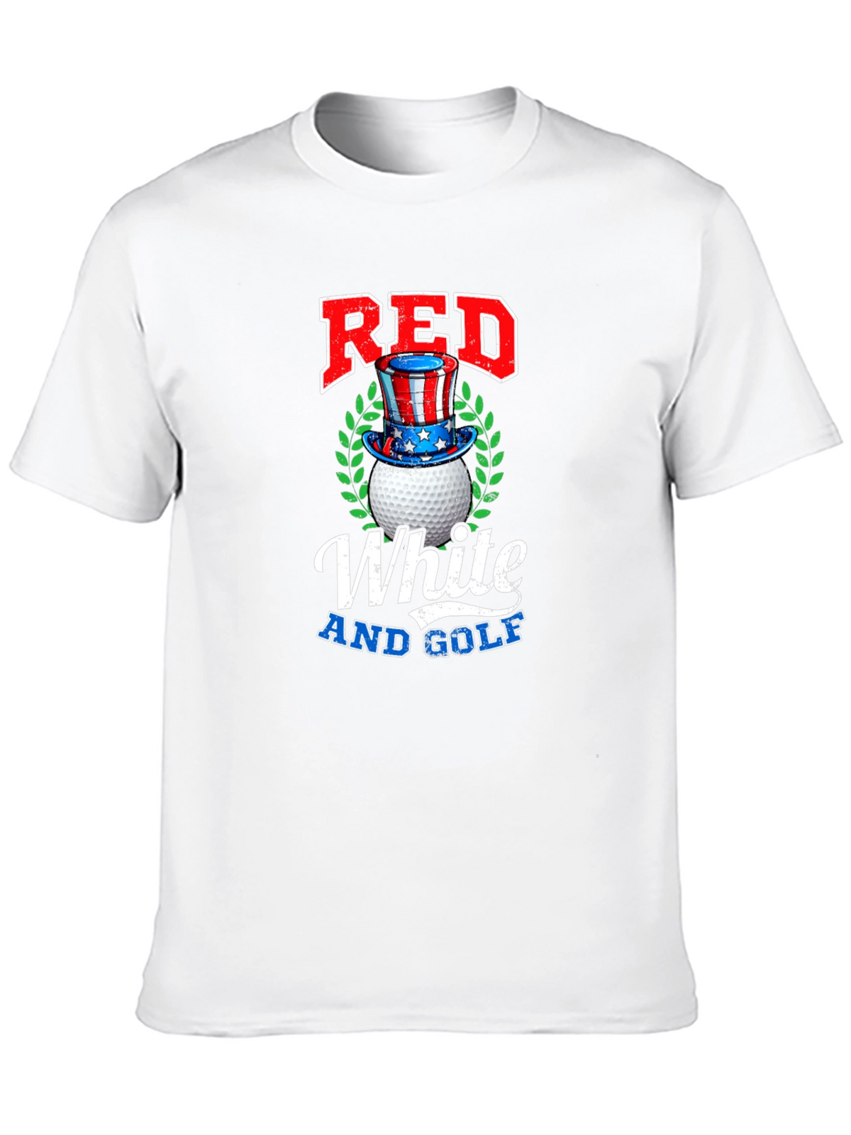 Red White and Golf T-Shirt