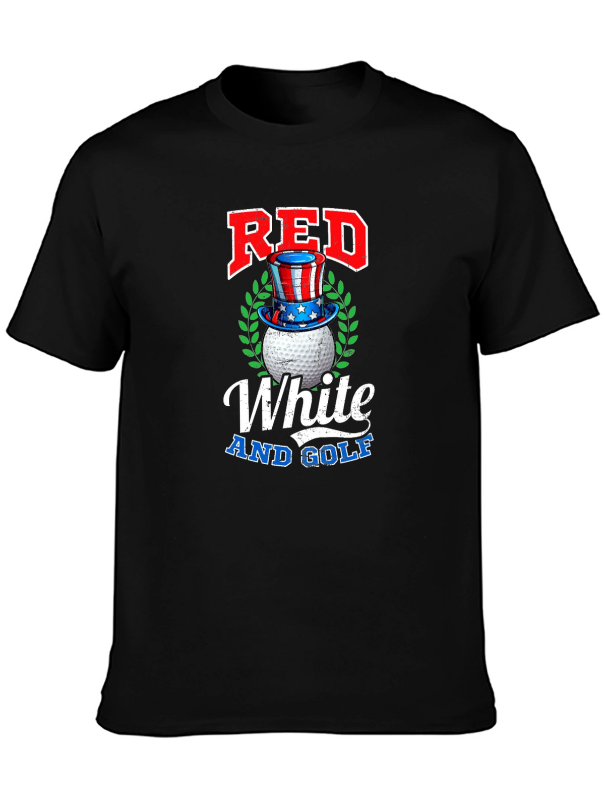 Red White and Golf T-Shirt