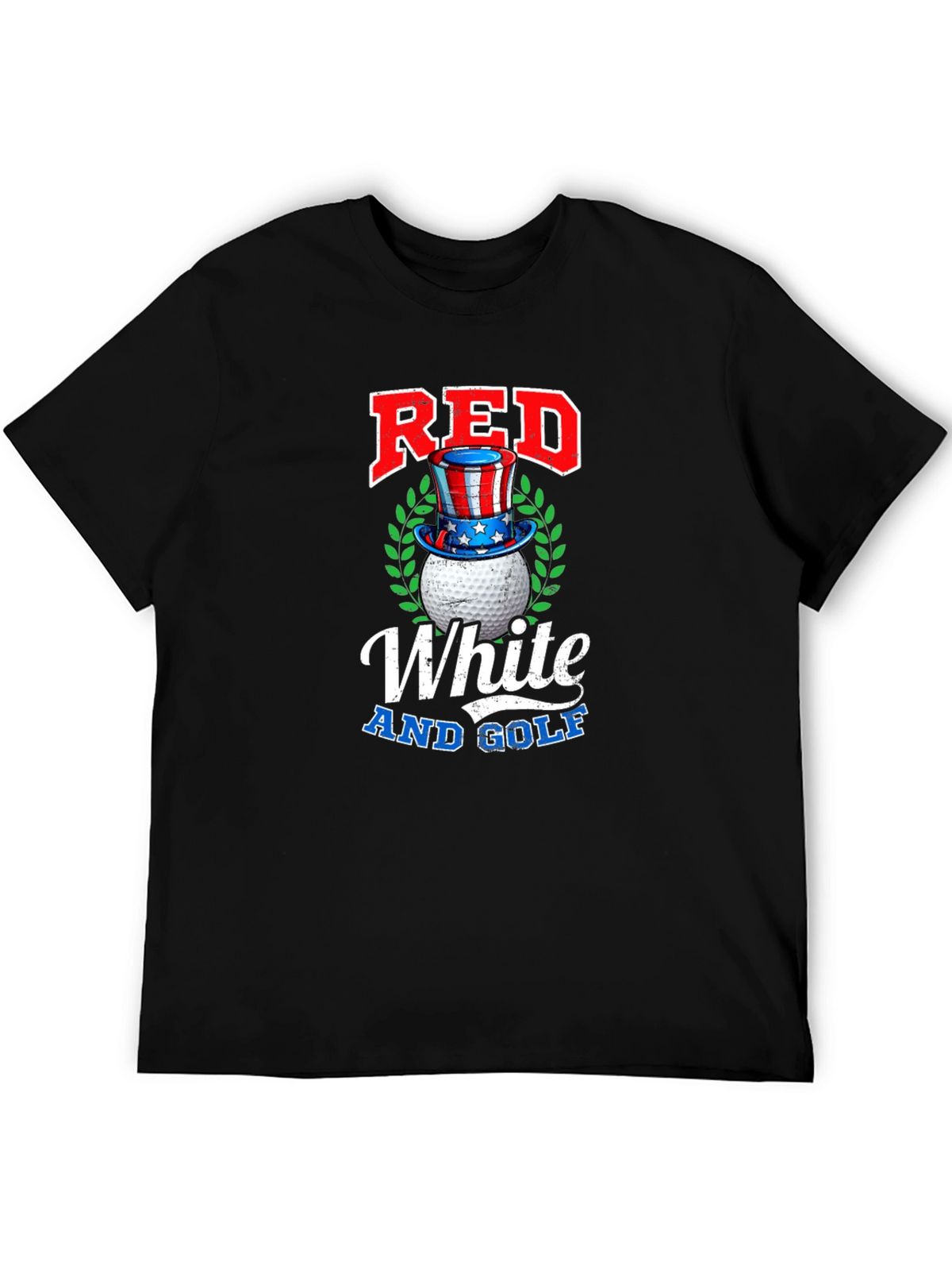Red White and Golf T-Shirt