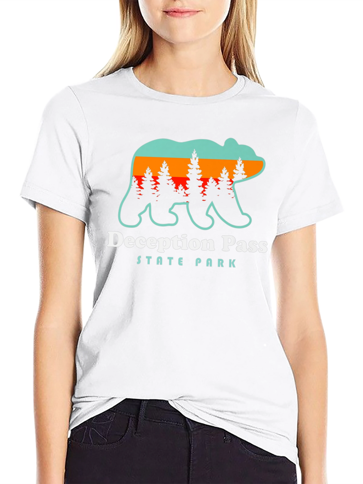 Deception Pass State Park Bear T-Shirt