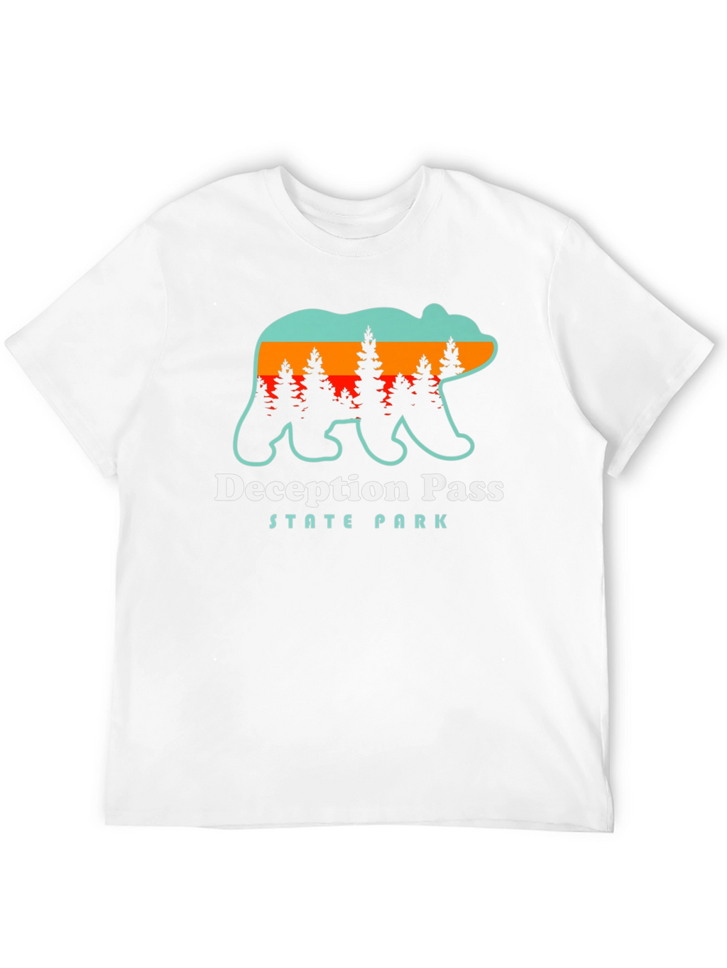Deception Pass State Park Bear T-Shirt