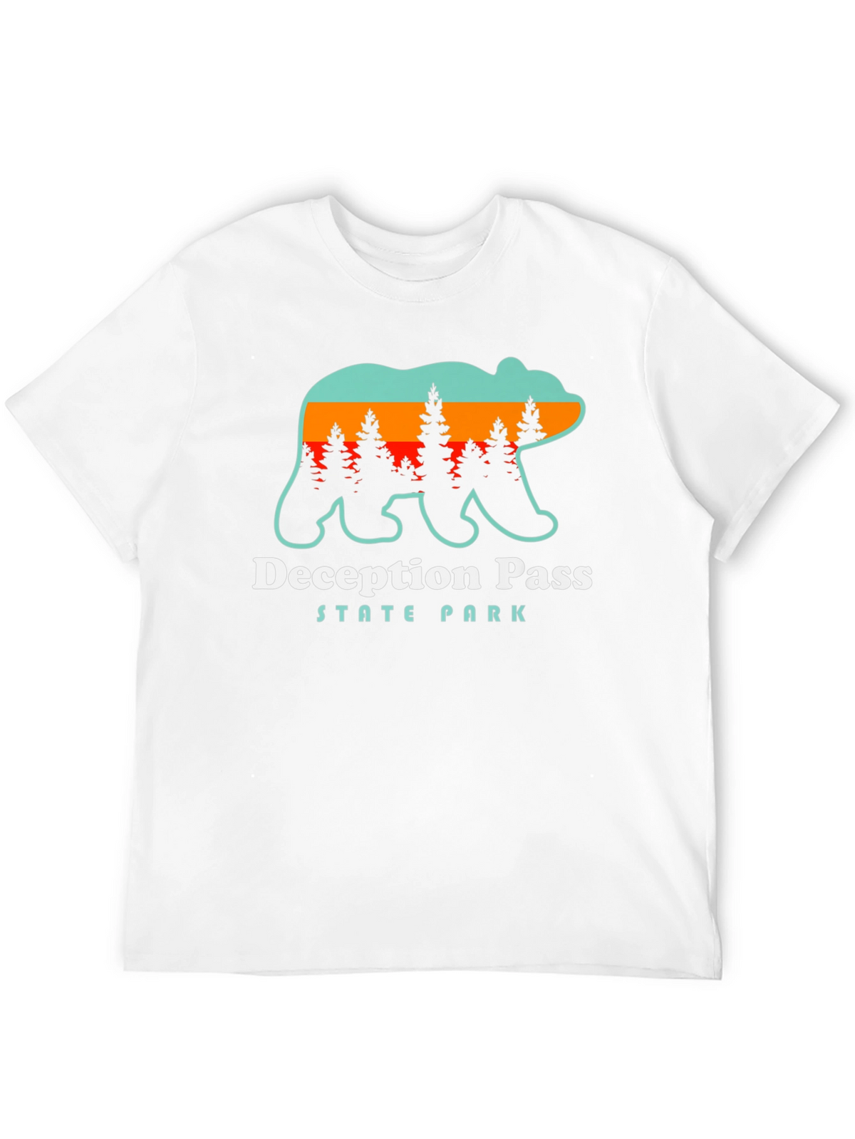 Deception Pass State Park Bear T-Shirt