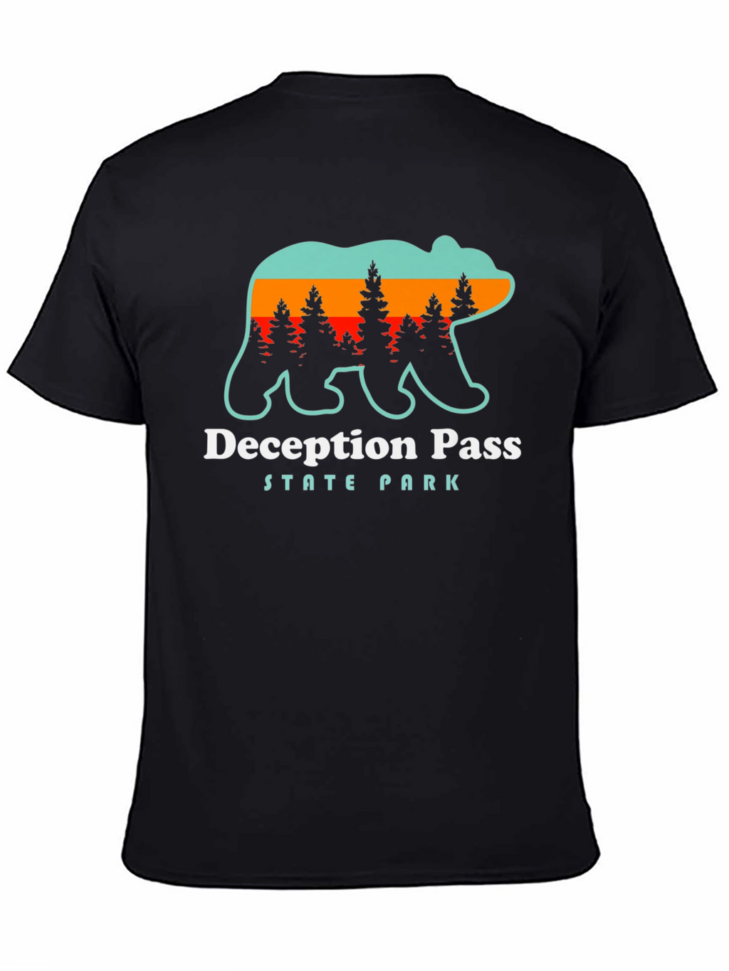 Deception Pass State Park Bear T-Shirt