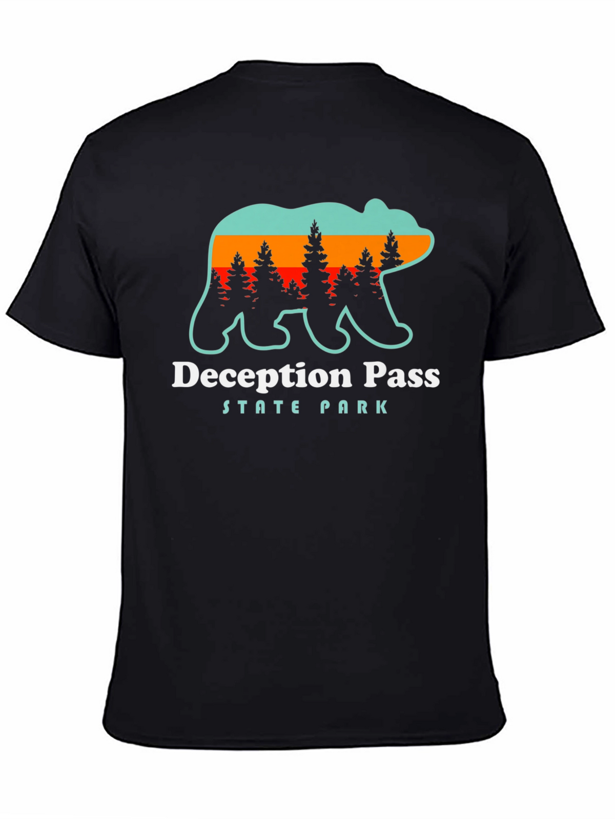 Deception Pass State Park Bear T-Shirt