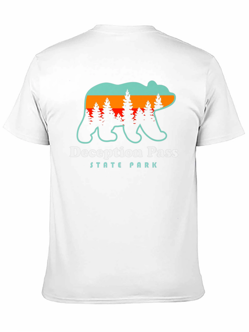 Deception Pass State Park Bear T-Shirt
