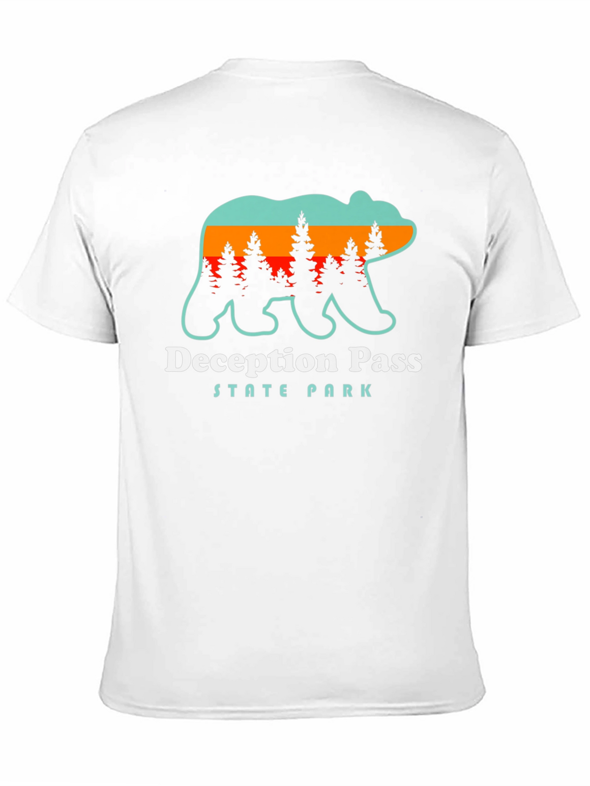 Deception Pass State Park Bear T-Shirt