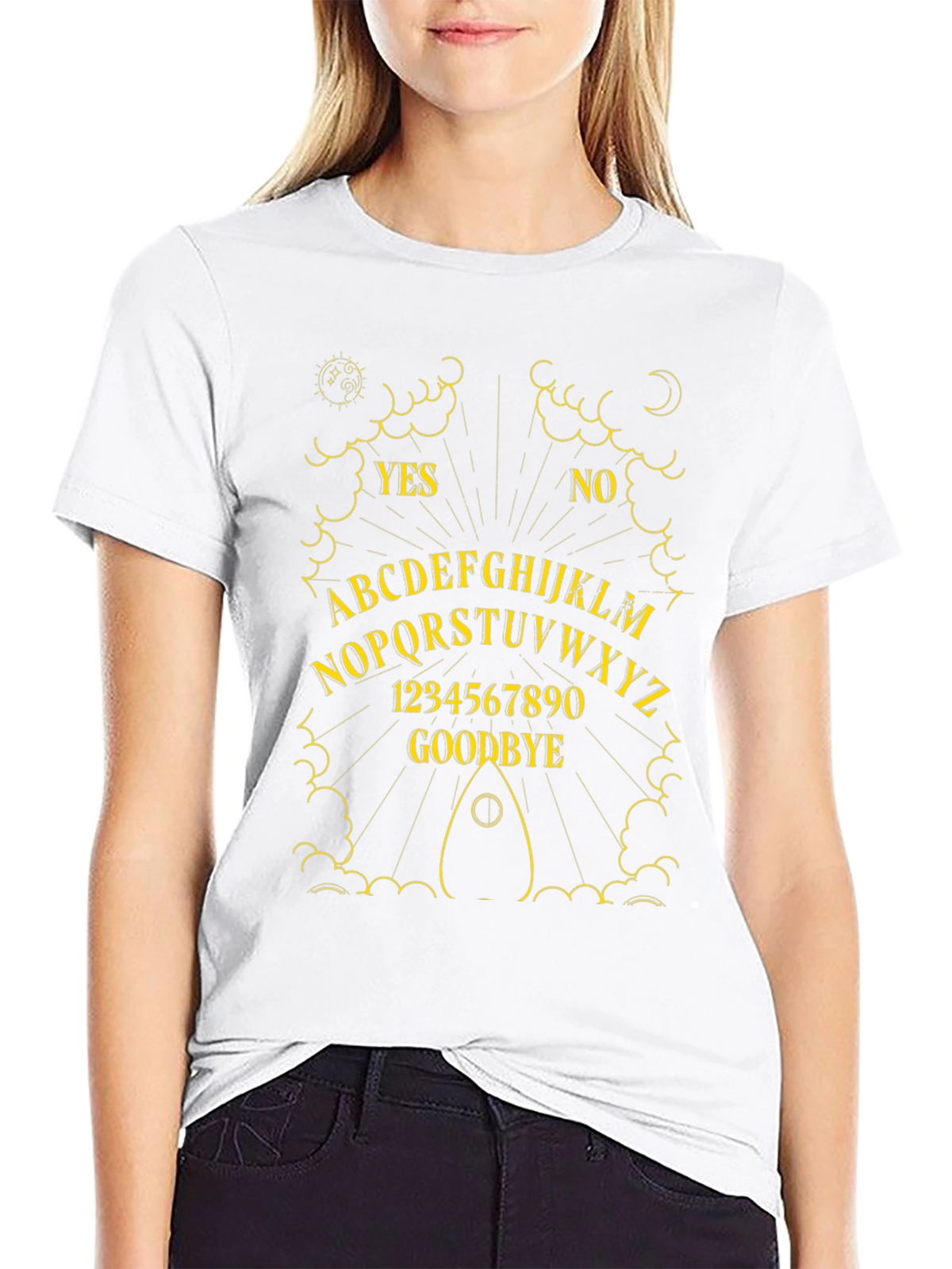 Ouija Board Graphic Tee - Spirit Board T-Shirt