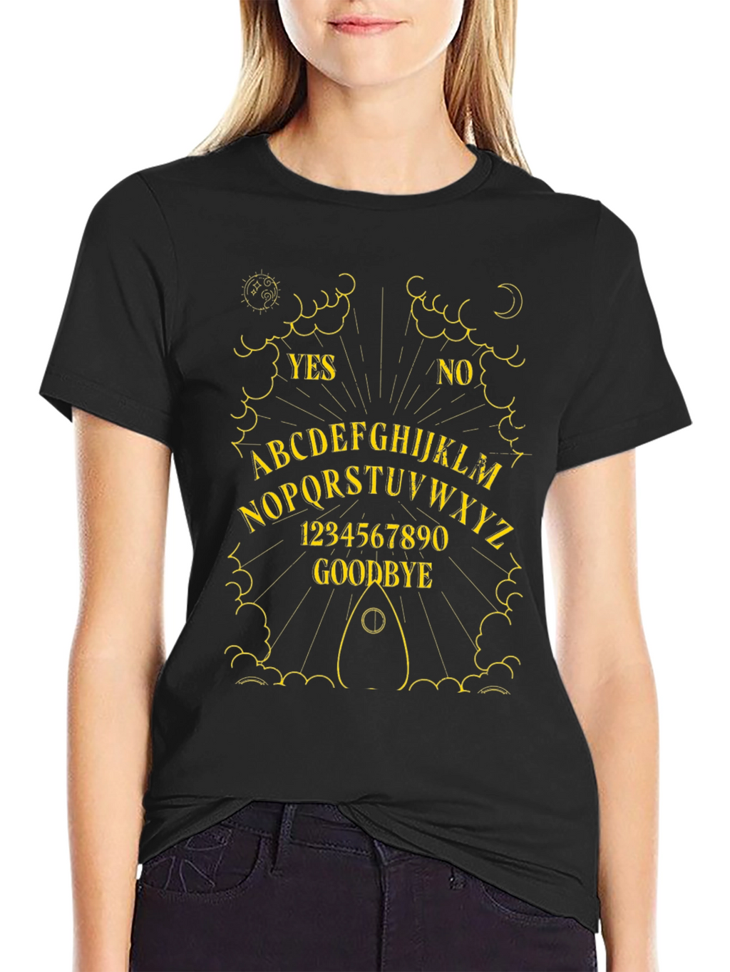 Ouija Board Graphic Tee - Spirit Board T-Shirt