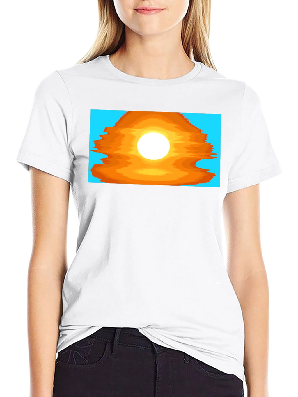 Retro Sunset T-Shirt - Classic Graphic Tee