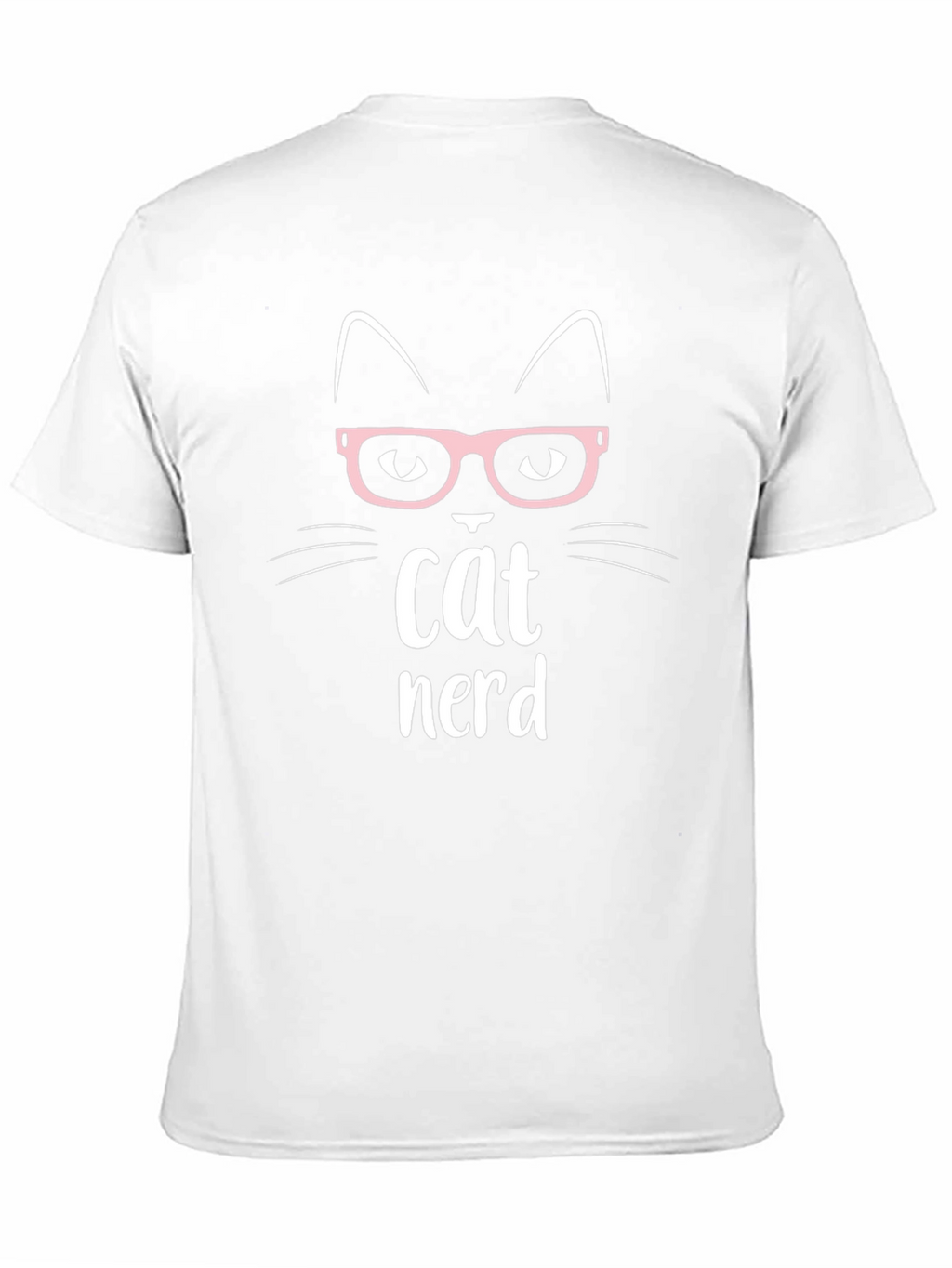 Cat Nerd T-Shirt - Cute Geeky Graphic Tee