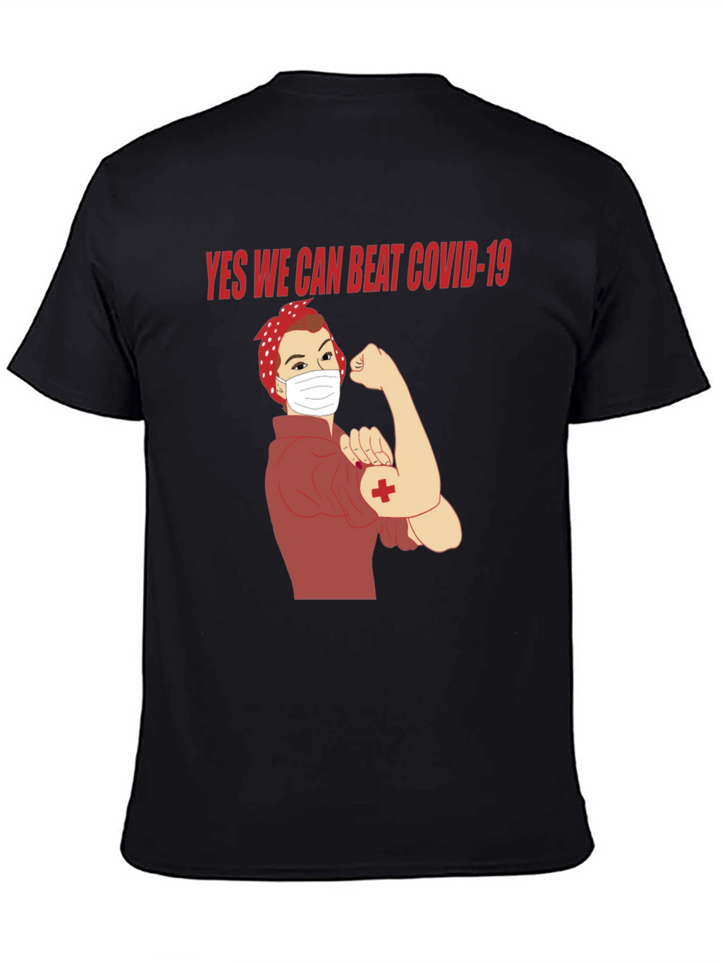Rosie the Riveter COVID-19 T-Shirt