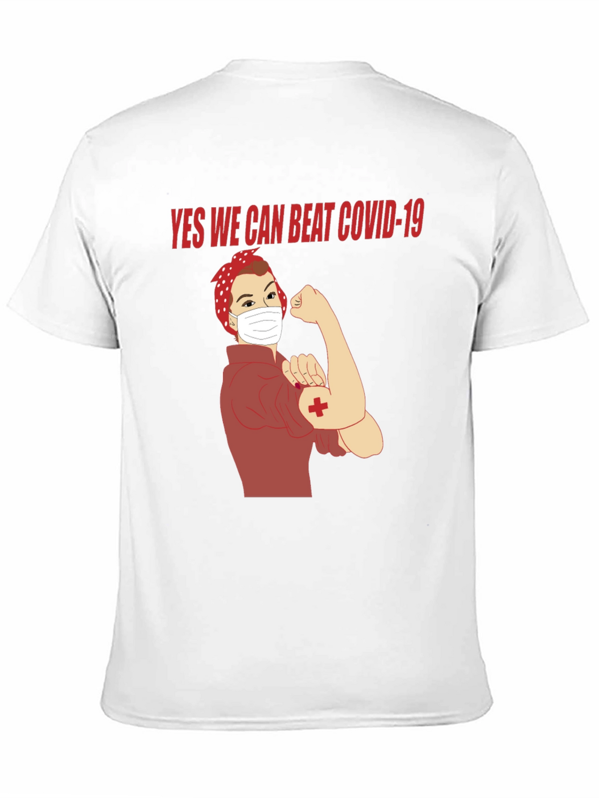 Rosie the Riveter COVID-19 T-Shirt