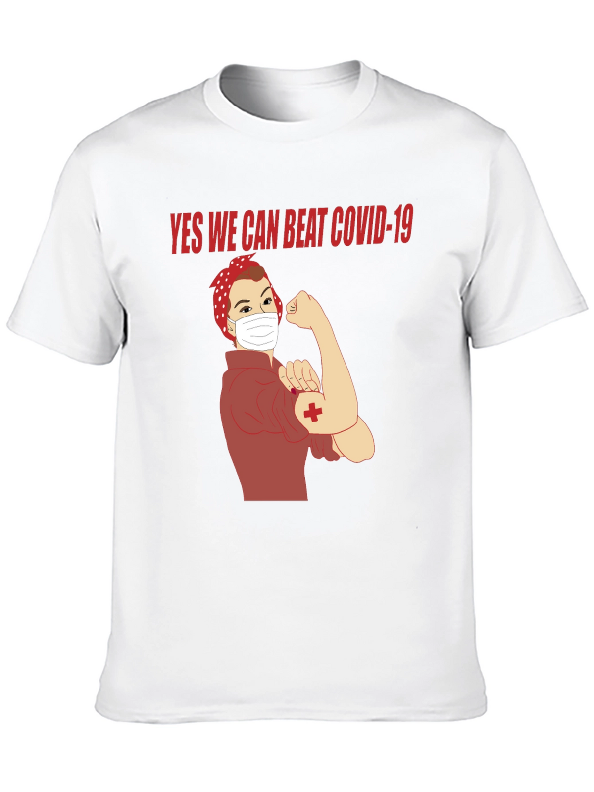 Rosie the Riveter COVID-19 T-Shirt