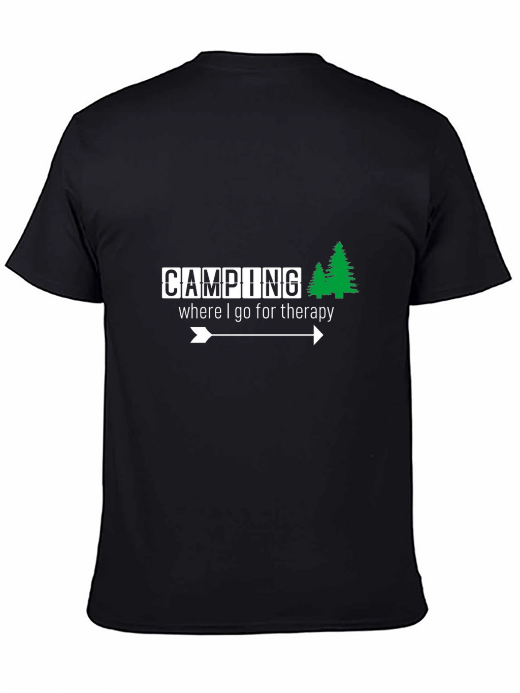 Camping Therapy T-Shirt - Nature Lover Apparel