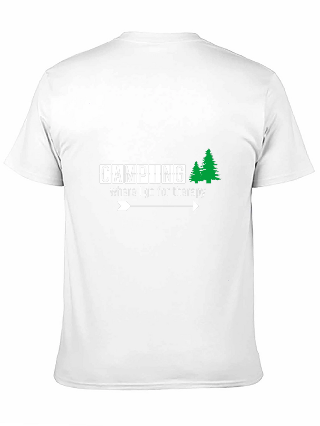 Camping Therapy T-Shirt - Nature Lover Apparel