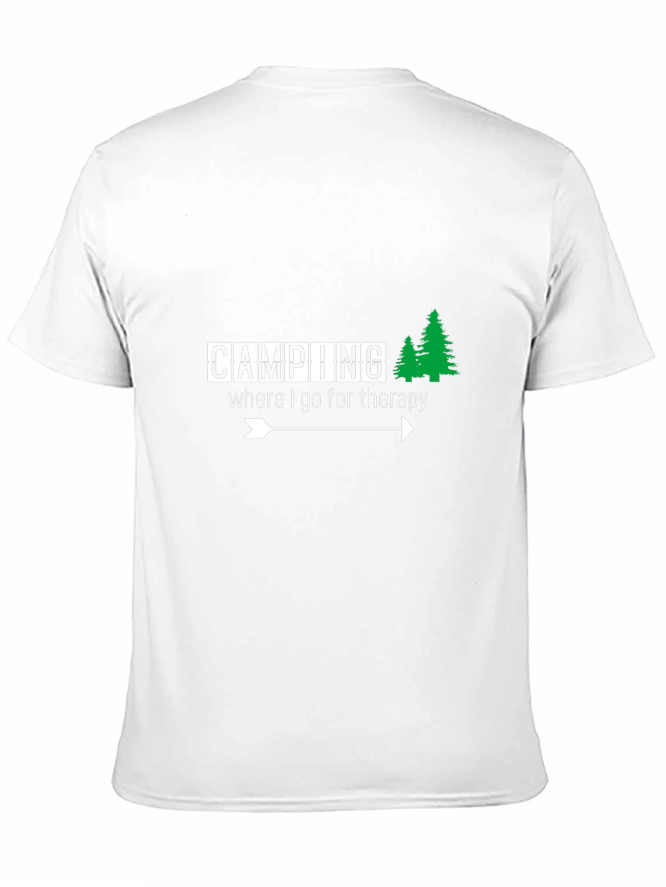 Camping Therapy T-Shirt - Nature Lover Apparel