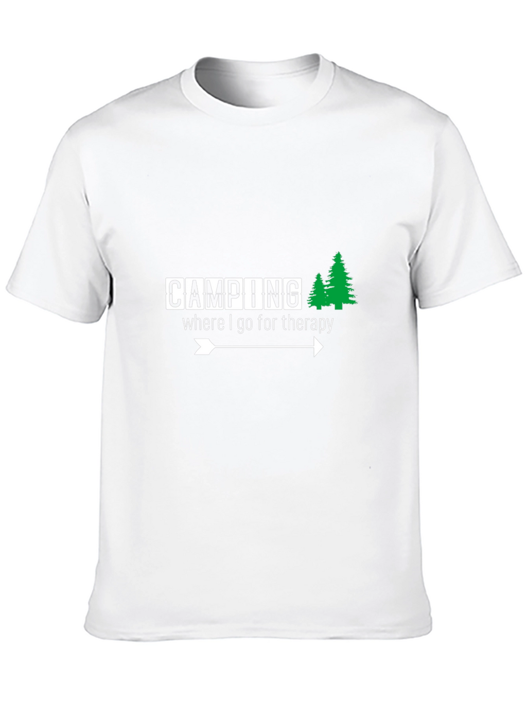 Camping Therapy T-Shirt - Nature Lover Apparel