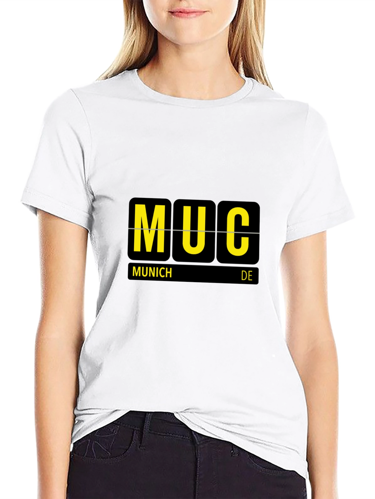 Munich Airport Code T-Shirt - MUC