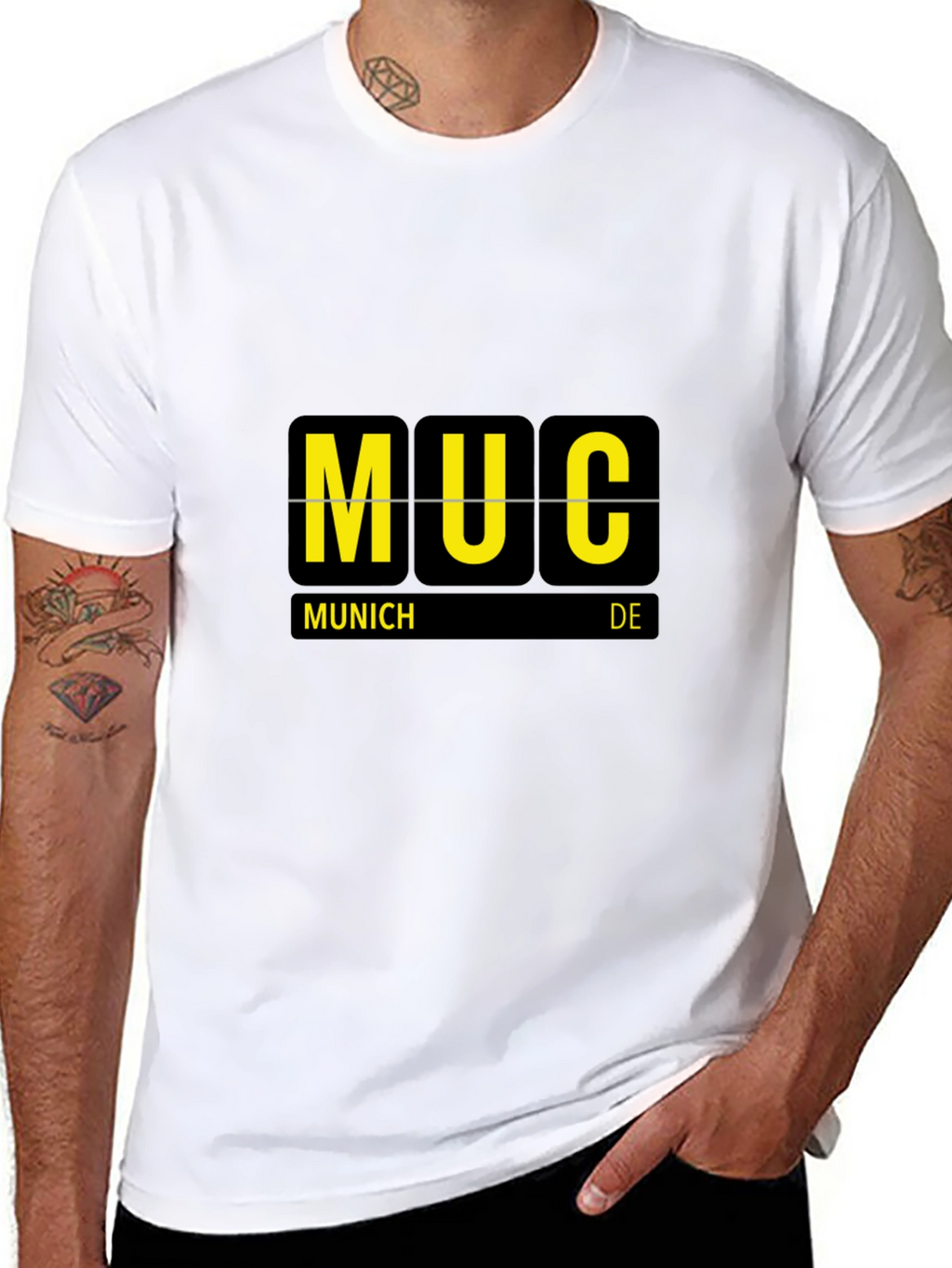 Munich Airport Code T-Shirt - MUC