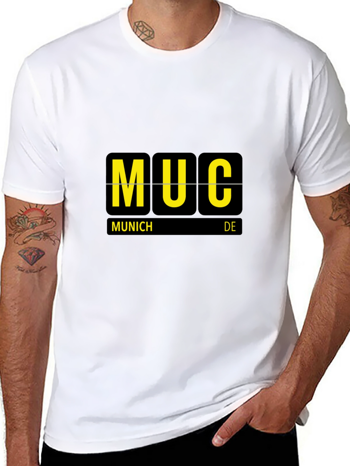 Munich Airport Code T-Shirt - MUC