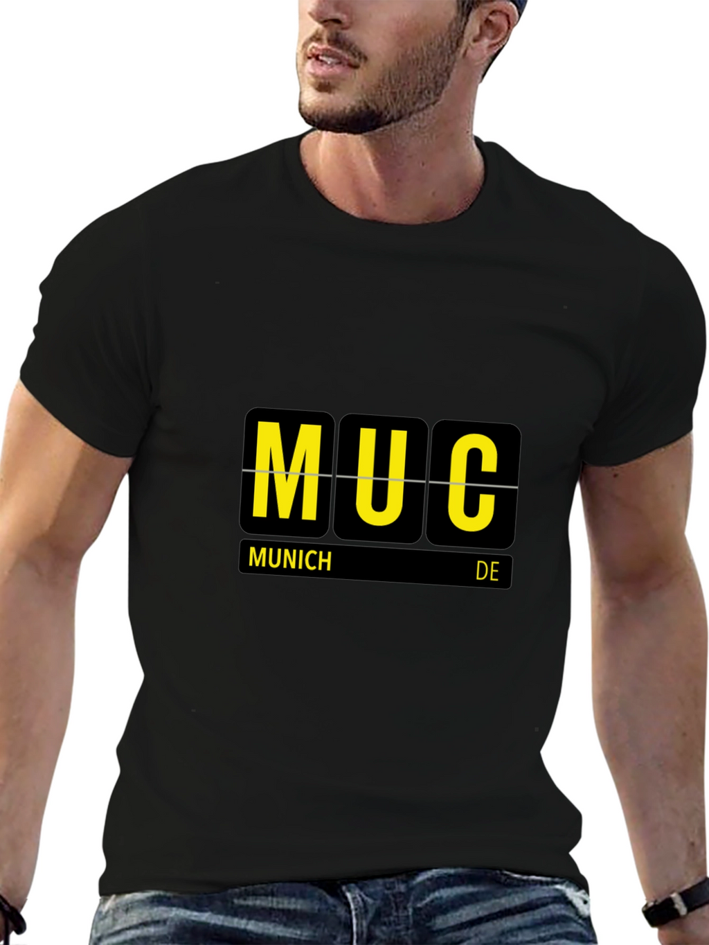 Munich Airport Code T-Shirt - MUC