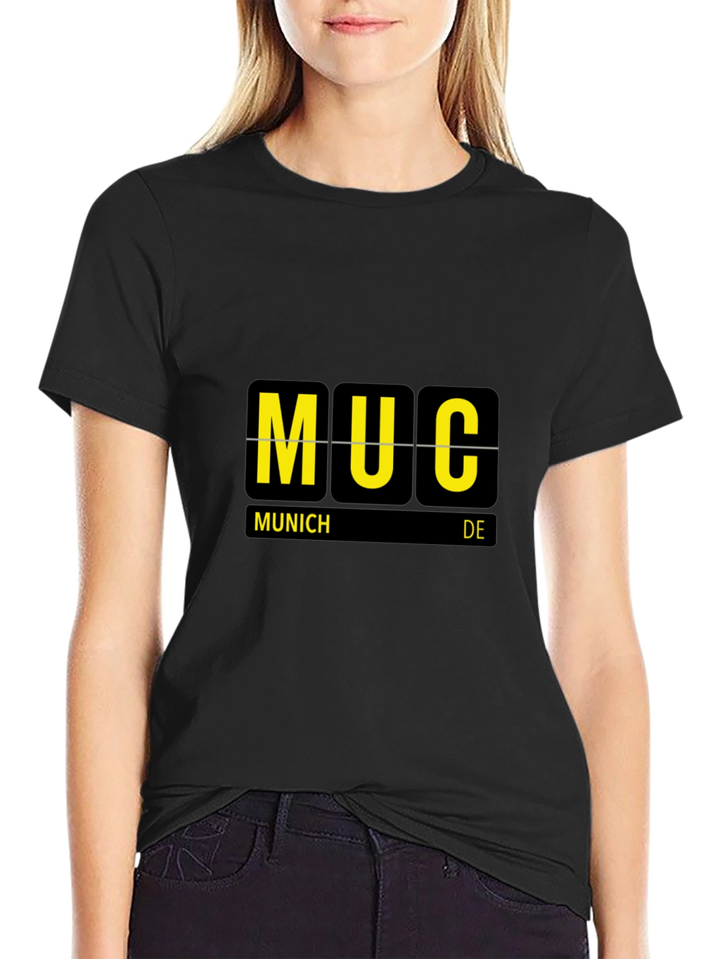 Munich Airport Code T-Shirt - MUC