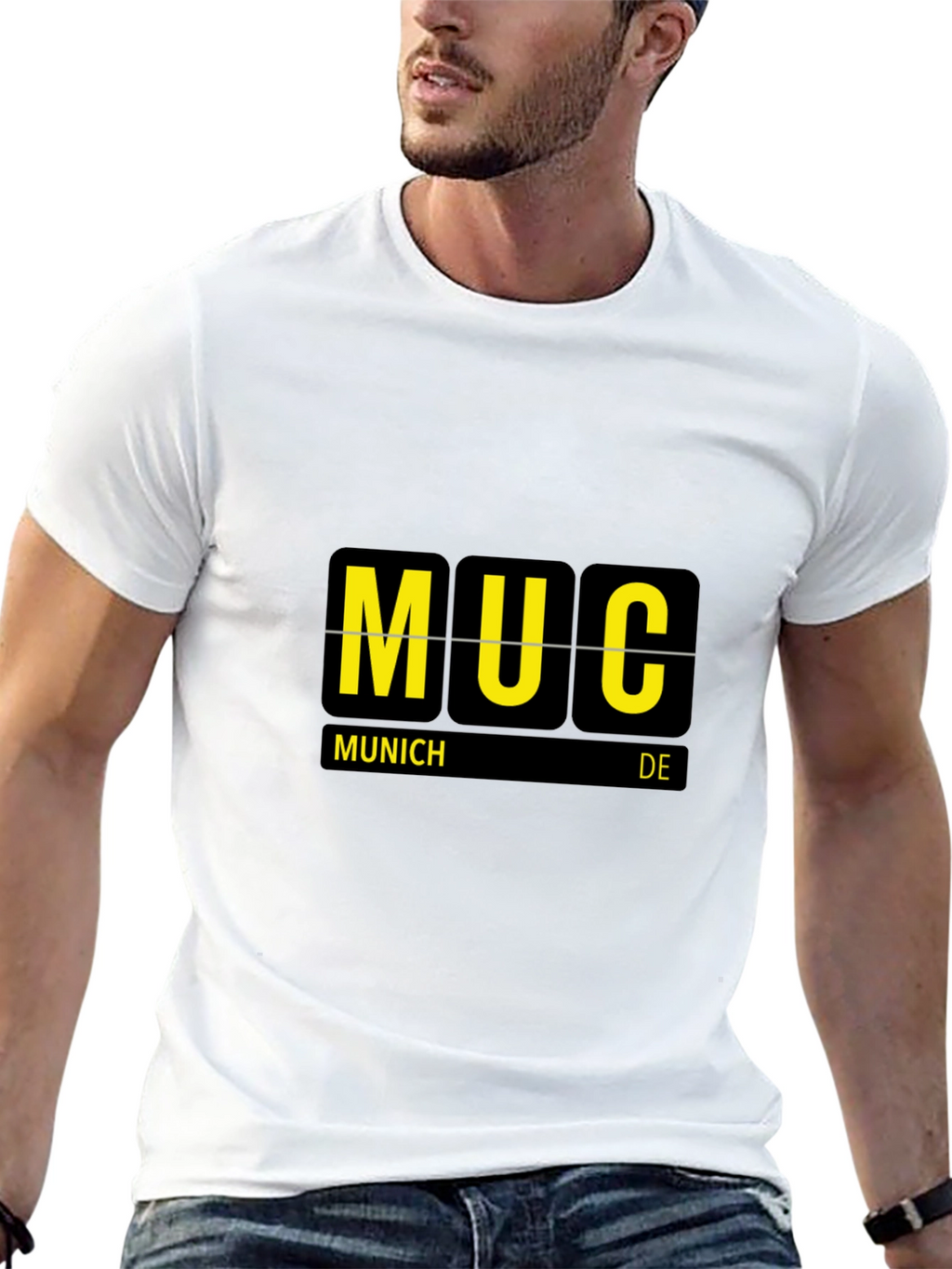 Munich Airport Code T-Shirt - MUC