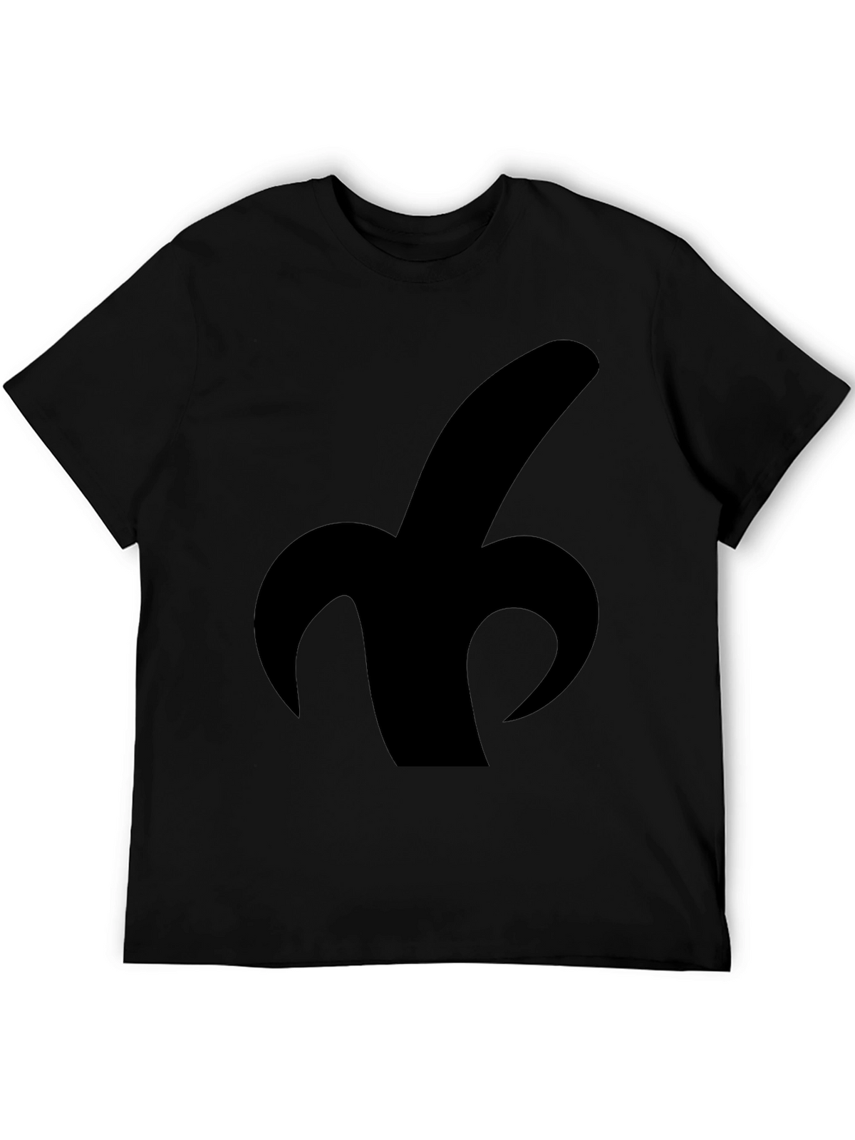 Banana Silhouette Graphic Tee - Classic Black