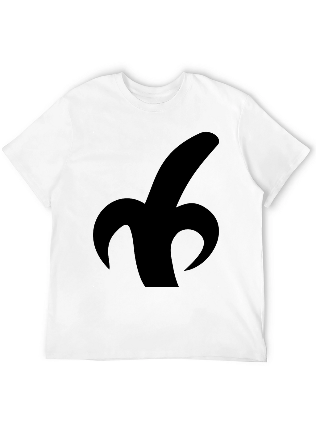 Banana Silhouette Graphic Tee - Classic Black