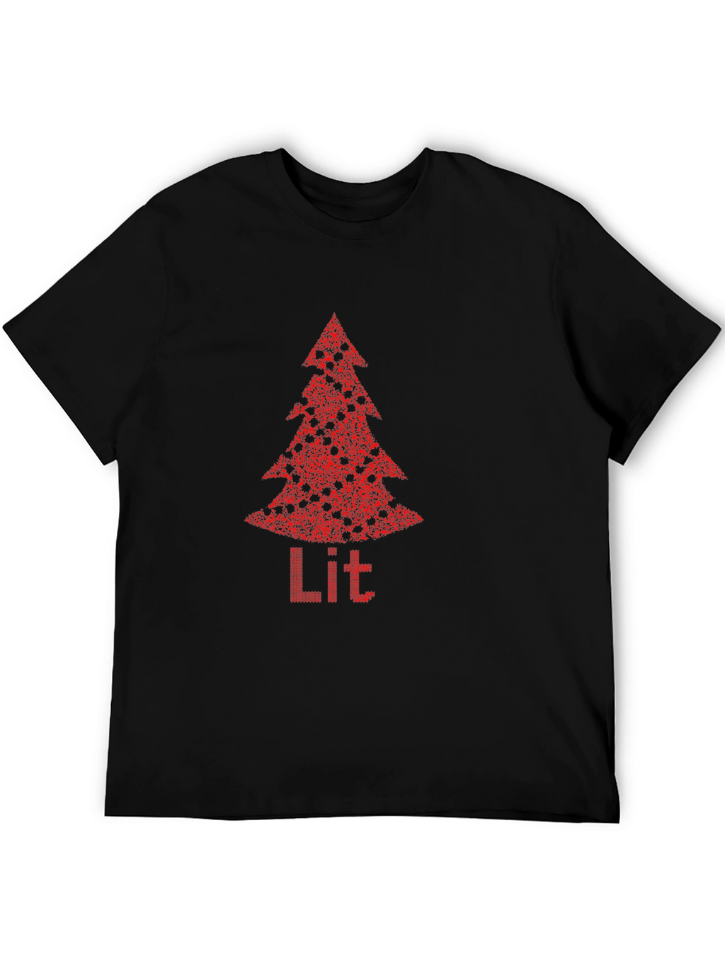 Lit Christmas Tree Graphic Tee