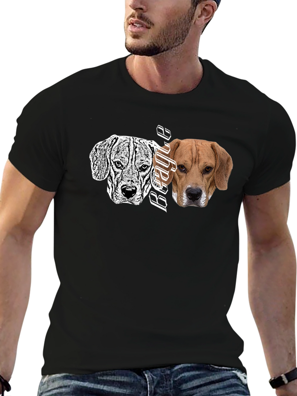 Beagle Dog Lovers T-Shirt - Unique Animal Graphic Tee