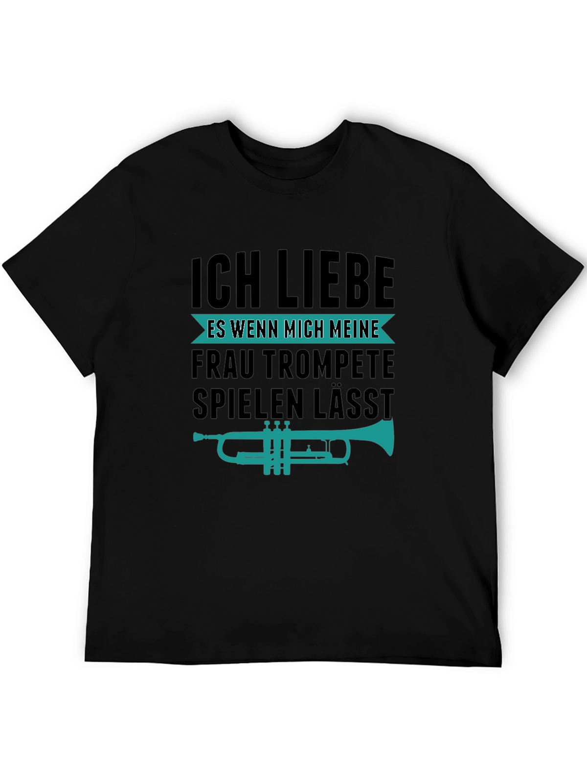 Funny Trumpet Player T-Shirt - I Love My Wife!