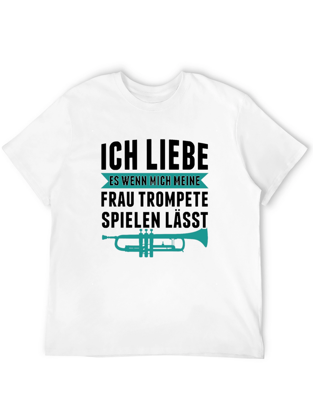 Funny Trumpet Player T-Shirt - I Love My Wife!