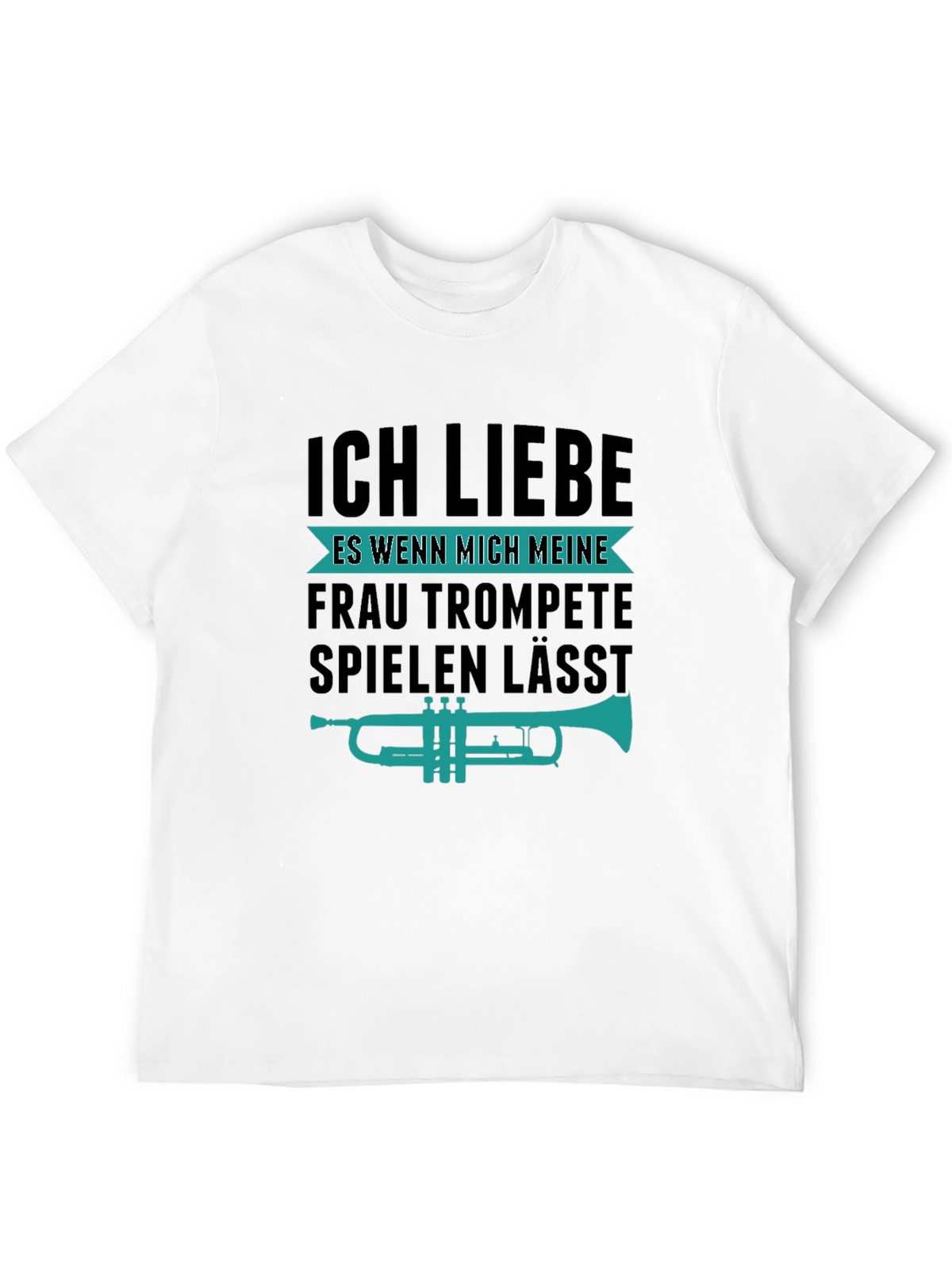 Funny Trumpet Player T-Shirt - I Love My Wife!