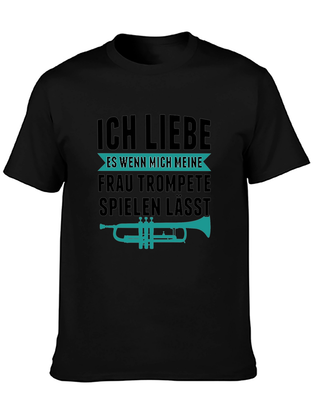 Funny Trumpet Player T-Shirt - I Love My Wife!