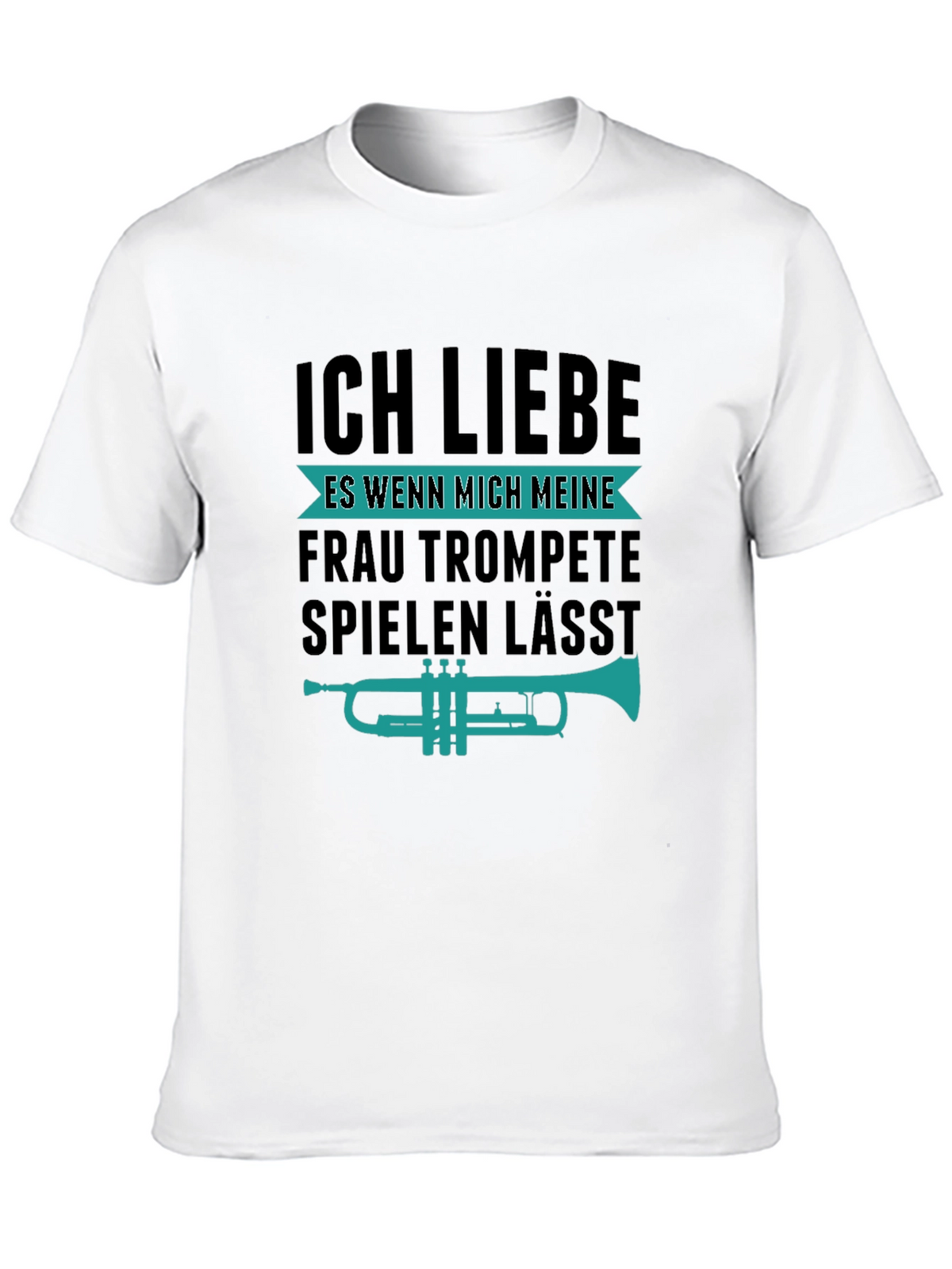 Funny Trumpet Player T-Shirt - I Love My Wife!