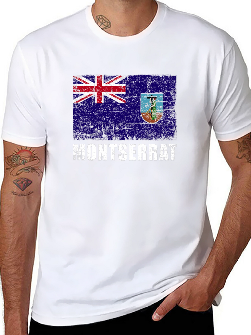 Montserrat Flag T-Shirt