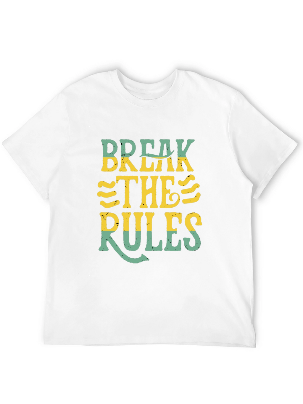 Break the Rules Graphic T-Shirt - Black