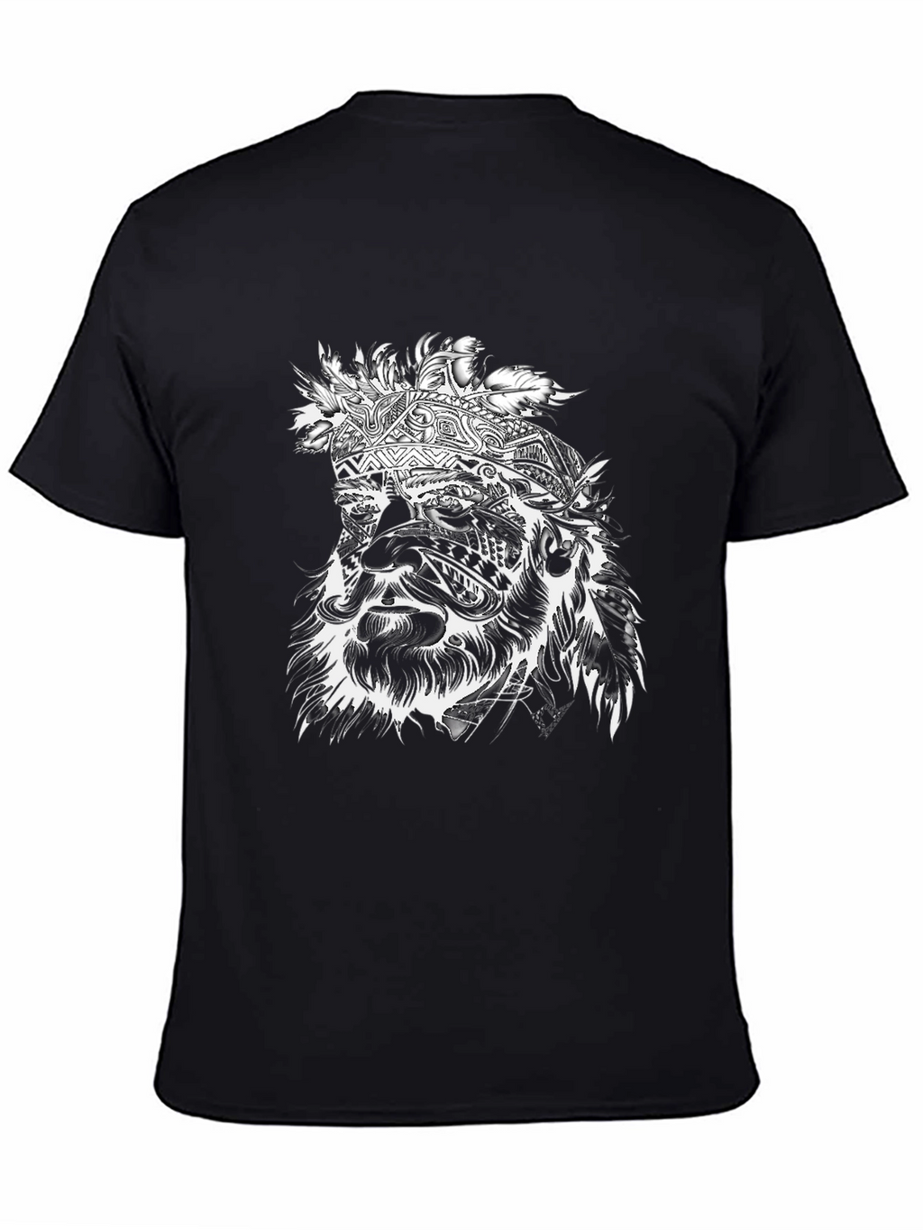 Graphic Tee - Tribal Chief Portrait