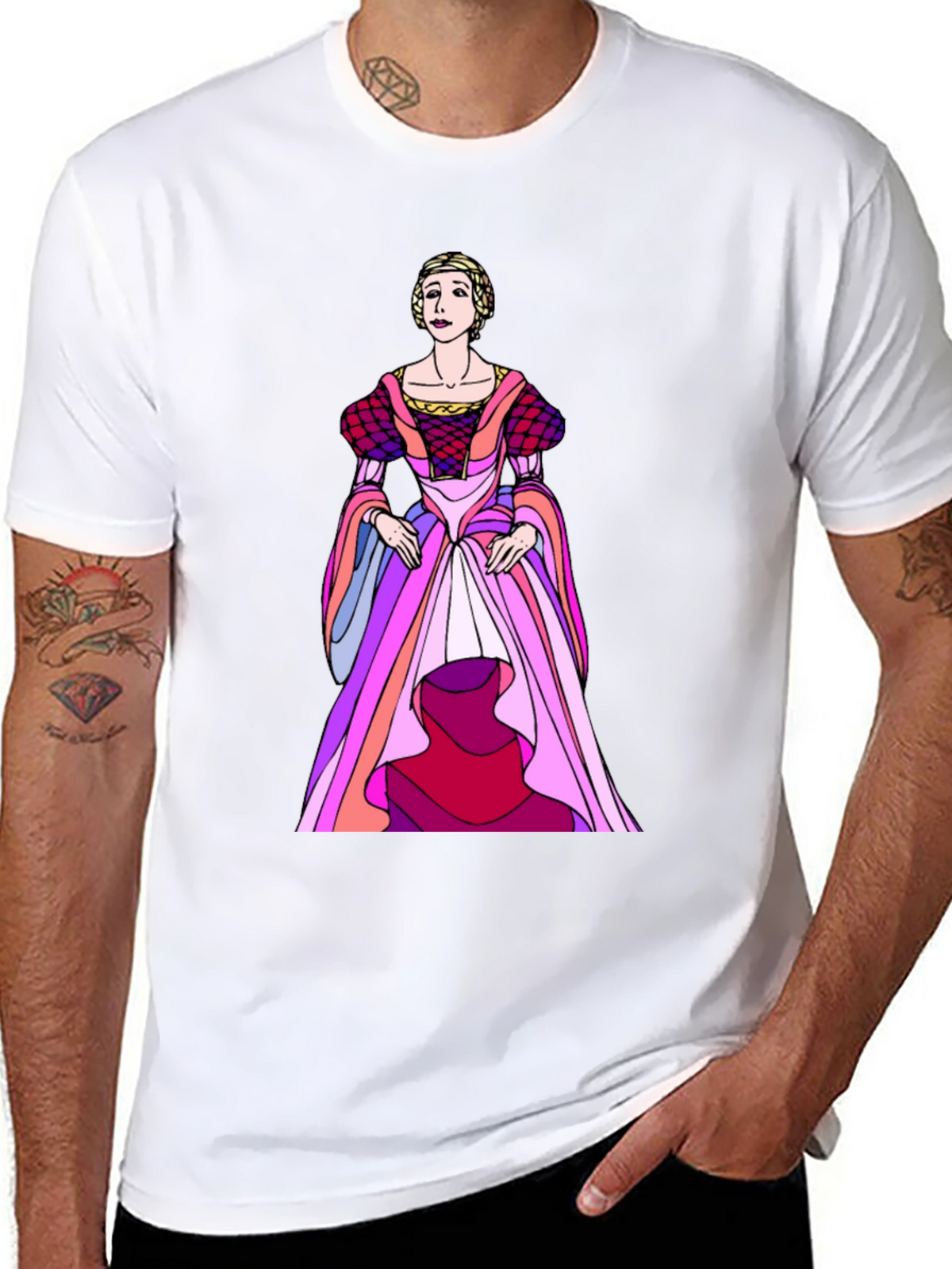 Renaissance Dress Graphic Tee