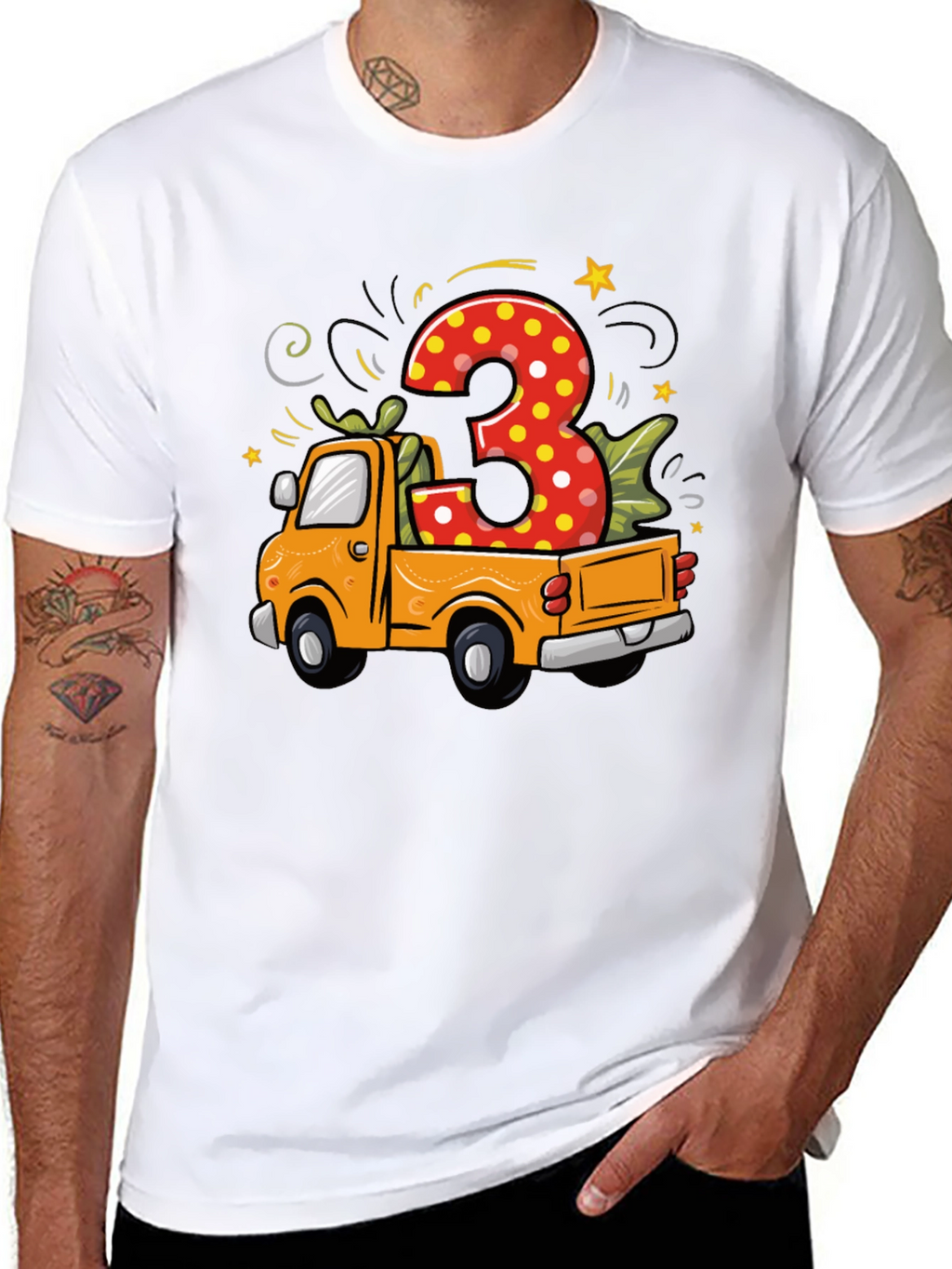 3rd Birthday Truck T-Shirt