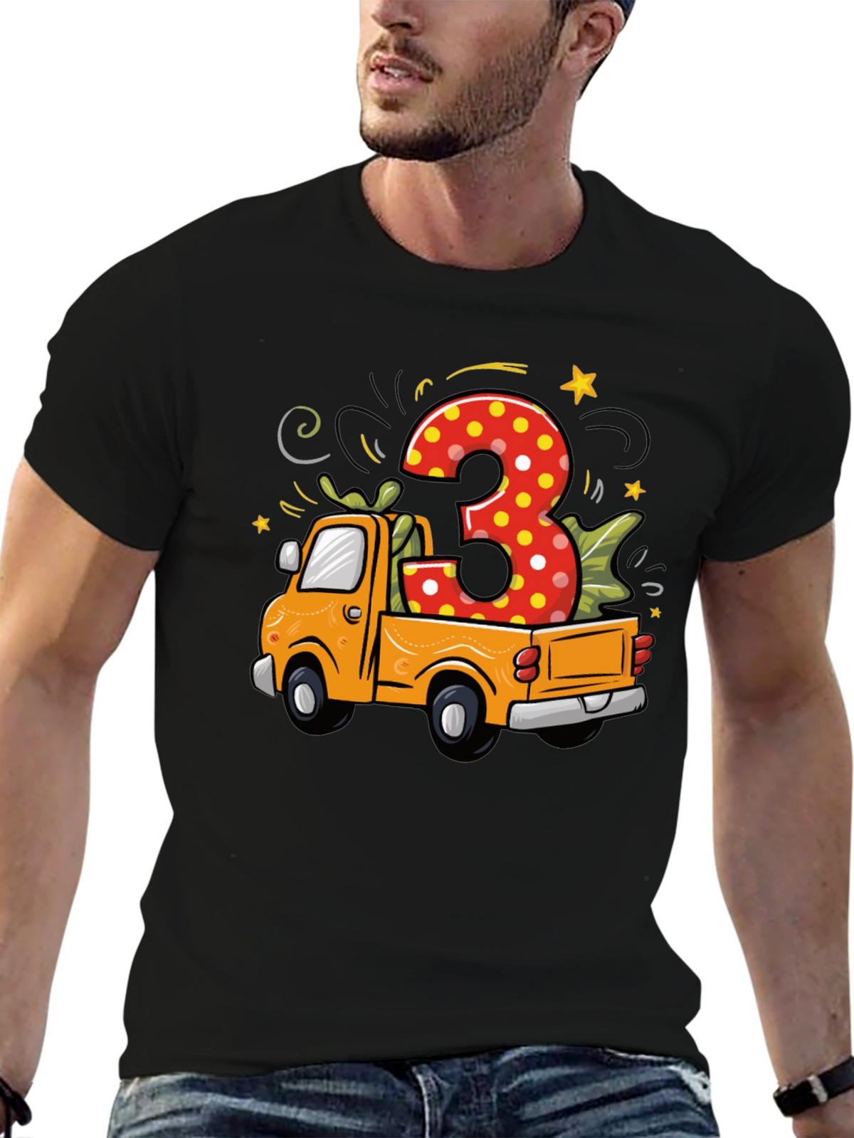 3rd Birthday Truck T-Shirt