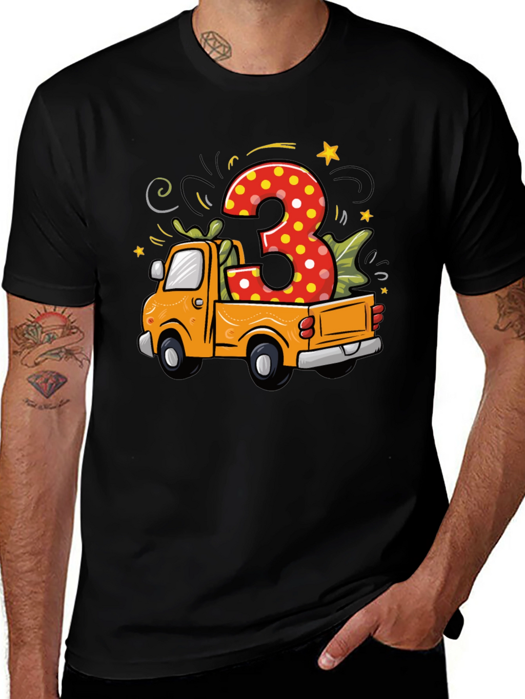 3rd Birthday Truck T-Shirt