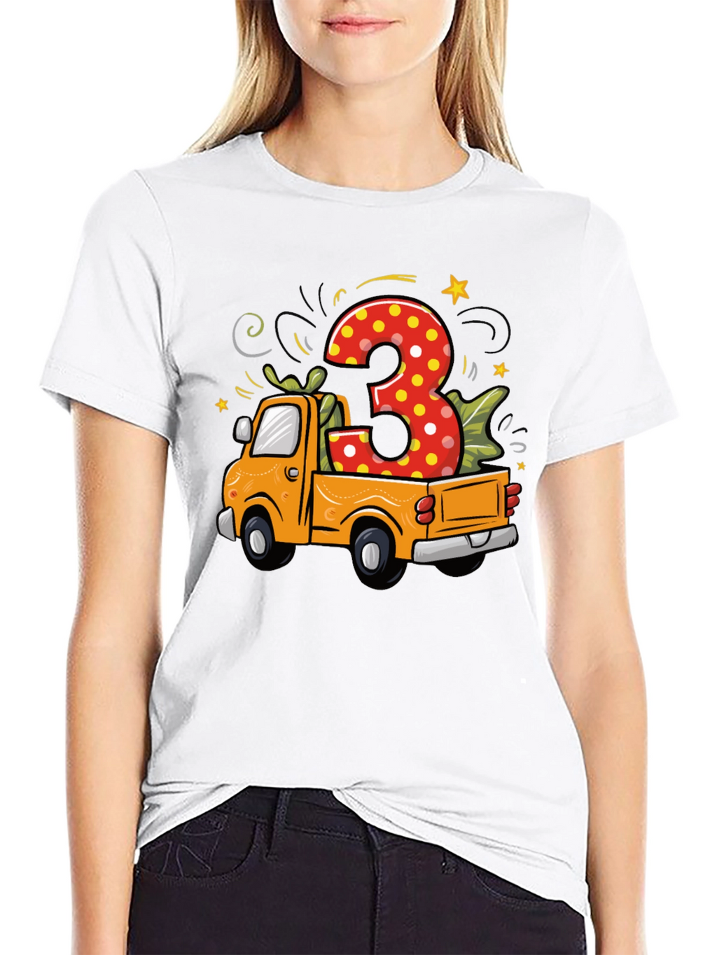 3rd Birthday Truck T-Shirt
