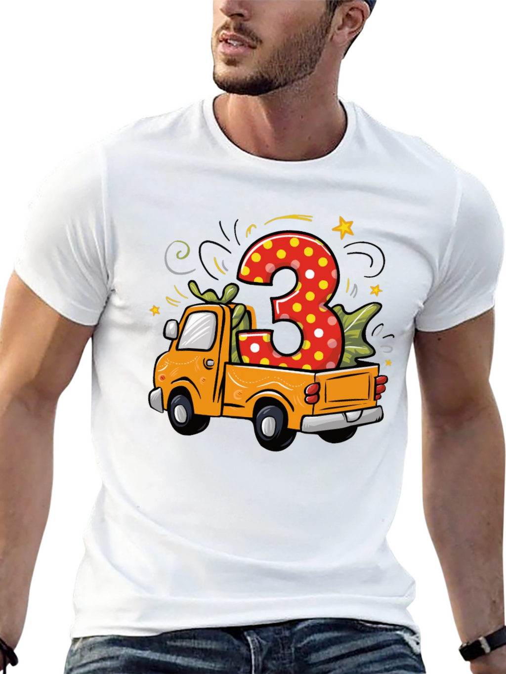 3rd Birthday Truck T-Shirt