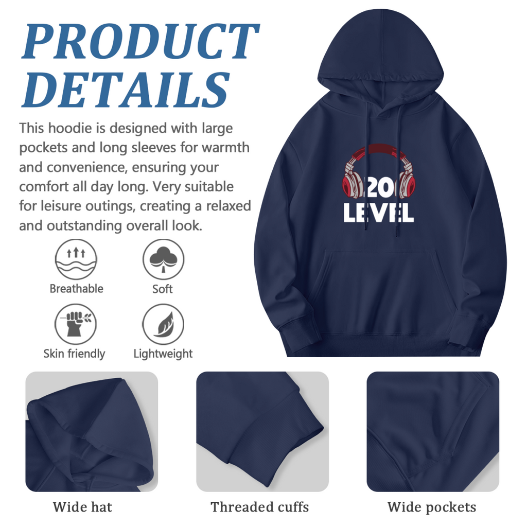 Trendy Graphic Hoodie - Unique Design