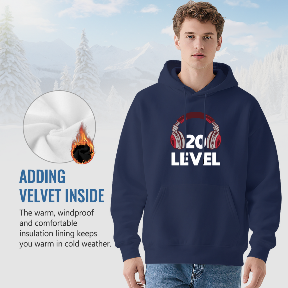 Trendy Graphic Hoodie - Unique Design