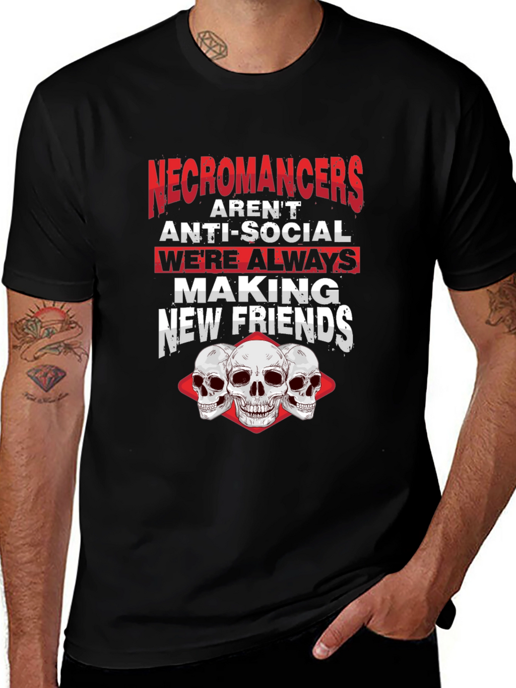 Necromancers Making New Friends T-Shirt
