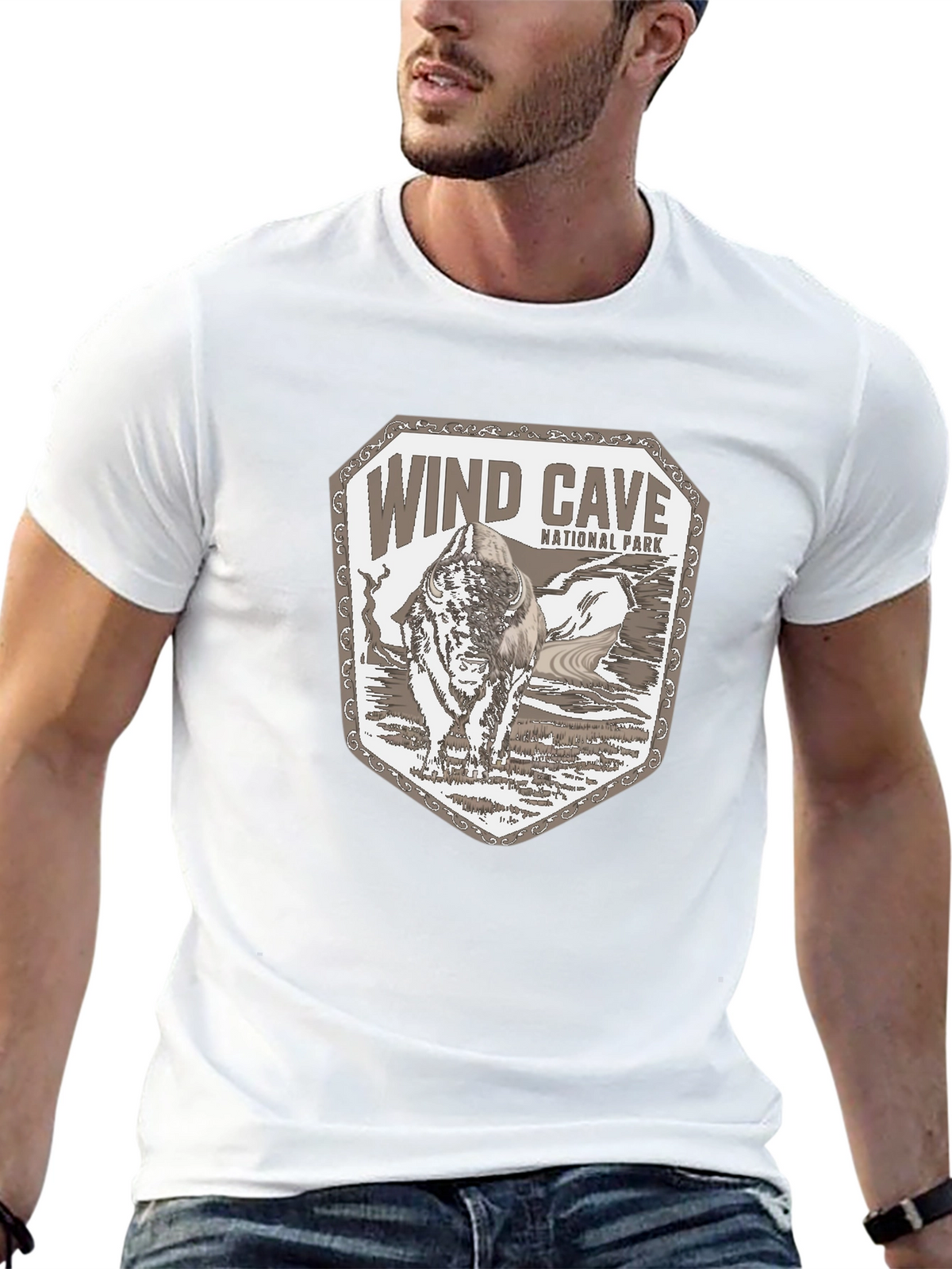 Wind Cave National Park Graphic T-Shirt