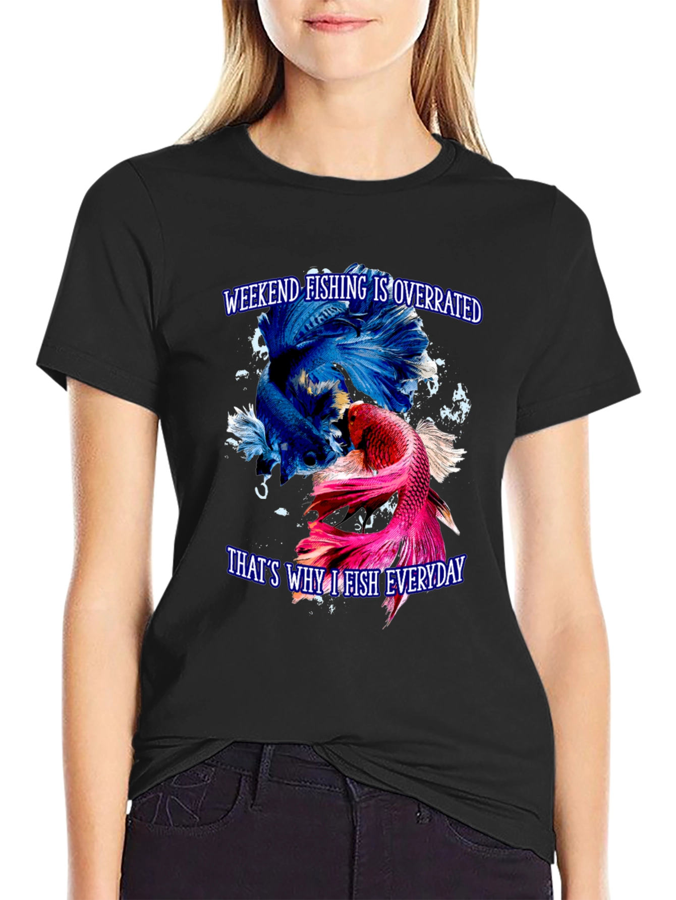 Fishing Is Overrated Graphic Tee